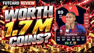 Raphinha 89 POTM – 1.7M COINS?! 🤯 OVERPRICED?! | FC 27 Review
