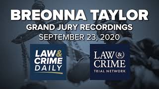 Breonna Taylor Grand Jury Recordings - September 23, 2020 - FULL