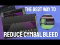 The Best Method I've Seen For Reducing Cymbal Bleed From Your Snare