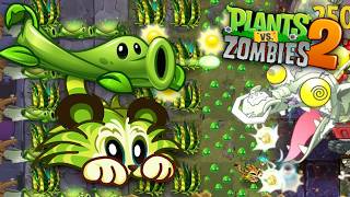 ESTA COMBINACION DE PLANTAS ES MU BUENA - Plants vs Zombies 2