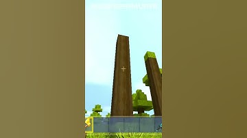 How to cut trees like a boss in Mini World #Shorts