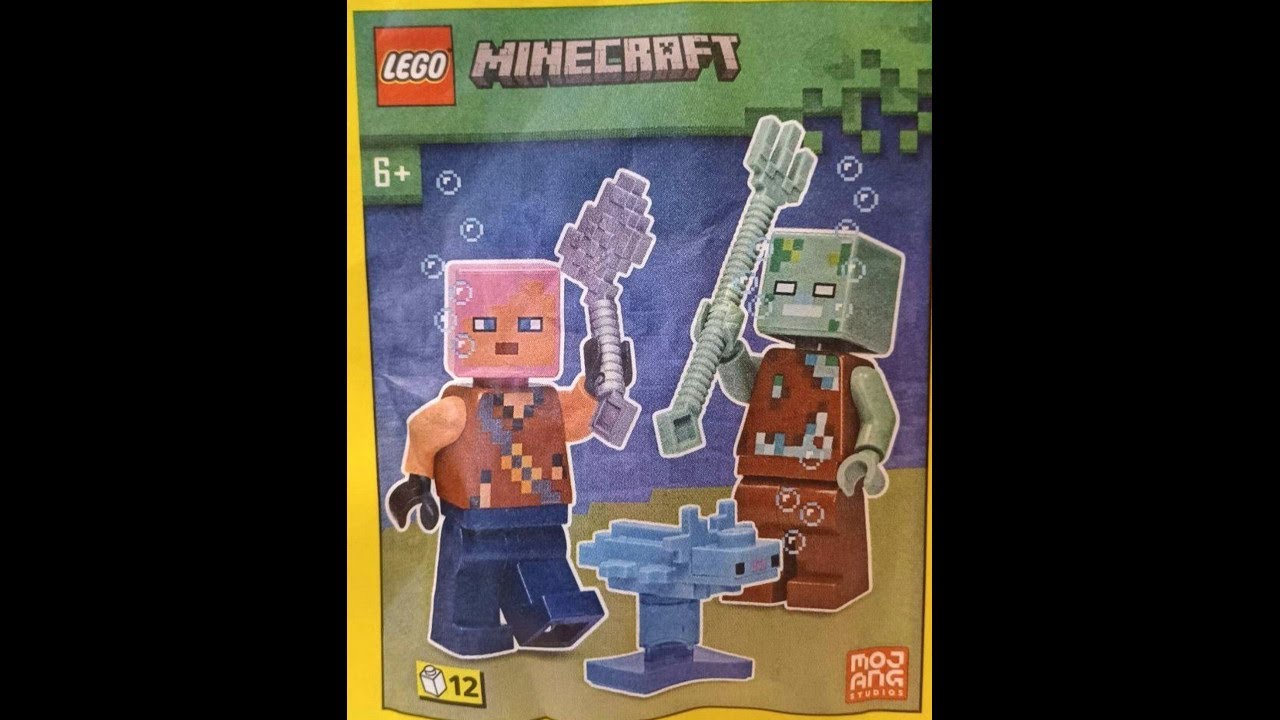 LEGO Instructions | Minecraft | 662303 | Adventurer with Drowned