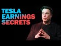 The Secrets Behind Tesla’s Earnings