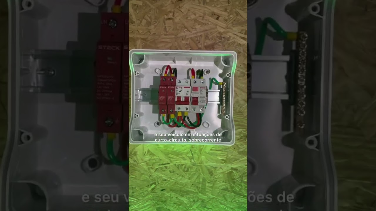 Quadro de proteção SK-MOBI 7,5 kW para seu carregador de veículo elétrico!