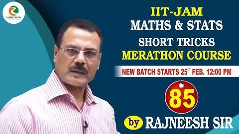 S85 IITJAM MA & MS #Expected #2021 #Algebra  Real Roots #by #Rajneesh #Sir