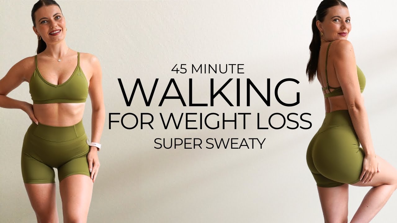 45 MIN METABOLIC WALKING EXERCISE FOR WEIGHT LOSS- No Repeats | Walk at Home | Fat Burning