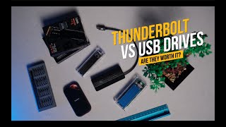 Portable SSD Drives: Thunderbolt vs USB - Are they worth it?