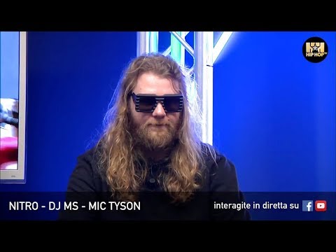NITRO 💥 DJ MS 🥊 MIC TYSON LIVE SU HIP HOP TV 👊🏻📲