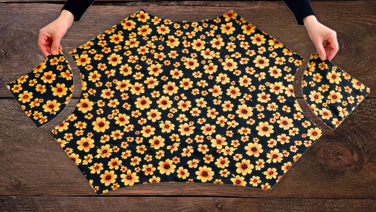 Проект для начинающих по шитью – простое платье 🔥