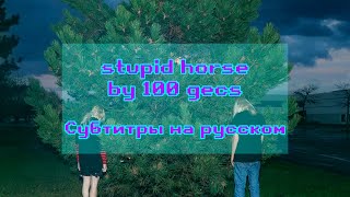100 gecs - stupid horse [RUS SUB]