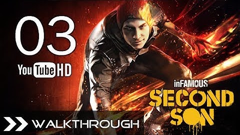 Infamous Second Son Walkthrough Gameplay - Hero - Part 3 (Parting of the Ways) 1080p No commentary