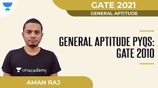 General Aptitude PYQs: GATE 2010 | General Aptitude | GATE 2021 | Aman Raj