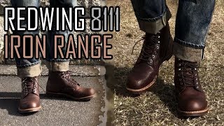 レッドウィング8111 アイアンレンジ REDWING IRONRANGE 開封 革ブーツオイルアップ