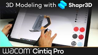 Cintiq Pro 27: 3D Modeling with Shapr3D