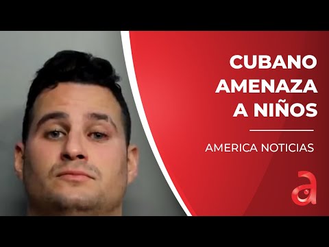 Tras las rejas un cubano de Miami por amenazar con un cuchillo a varios niños en Coral Gables