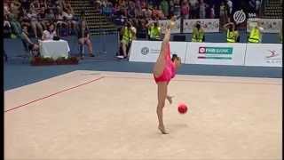 Ganna Rizatdinova Ball EF 2015 Budapest World Cup (HD)