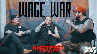 Wage War // Knotfest Interview // Wall Of Sound