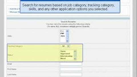 Omnistar Recruiter applicant tracking software Demo Video