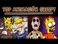 Top ANIMACIÓN CREEPY 🔪 Historias de Terror de dibujos animados | Tiktak Draw Terror