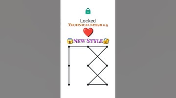 New Style Pattern lock 🔐🔐||#viral #pattern #style #trending #lock #youtube#love#video #shorts #short