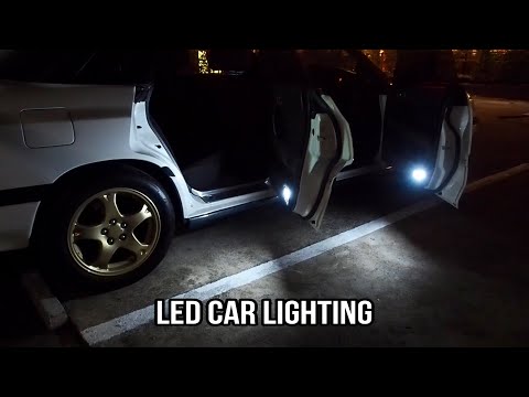 How to replace LED car lights for Subaru Legacy bc7 1992