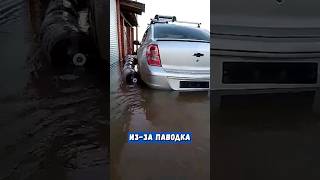 Житель Оренбургской Области Оригинально Спас Свои Машины От Наводнения 👍