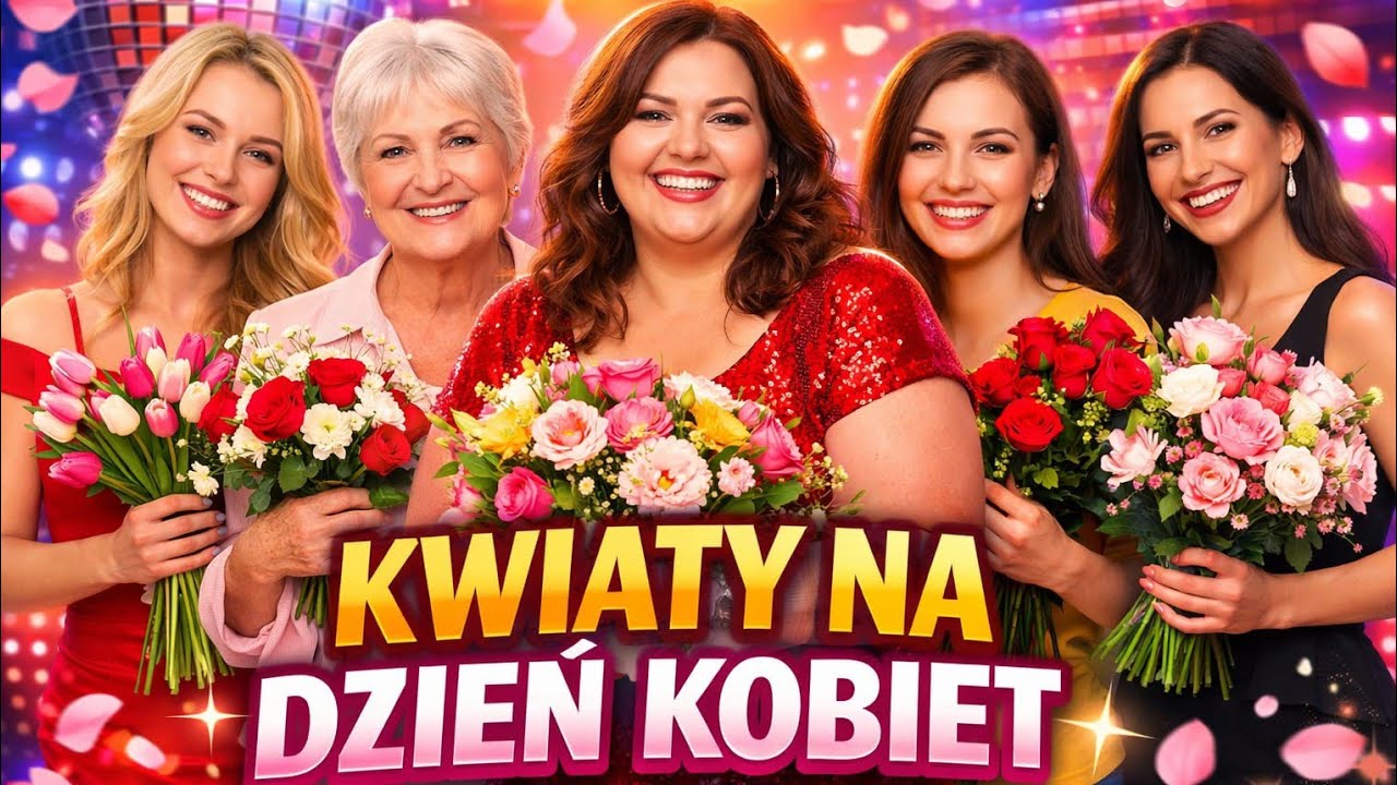 KWIATY NA DZIEŃ KOBIET 🌸 Najpiękniejsza piosenka na 8 marca | Disco Polo