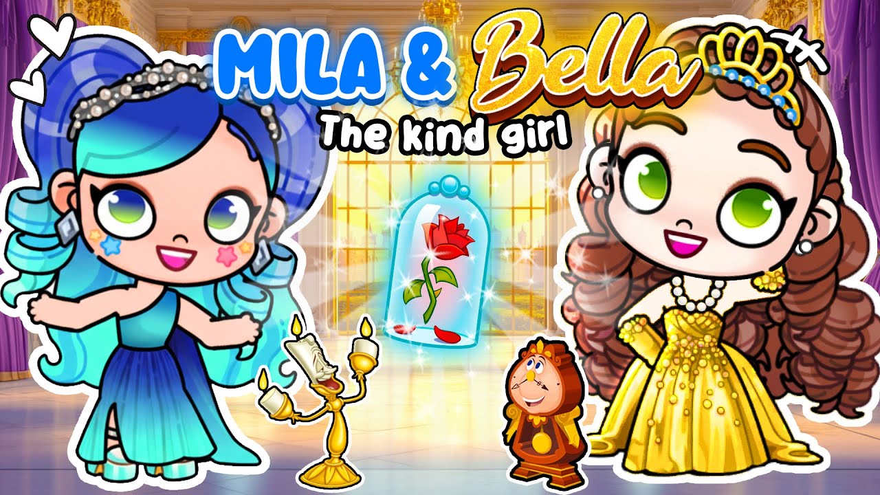 DreamSchool: The love Story Of the Kind Girl Bella💖🏫 | Avatar World 💕🏰 | PAZU