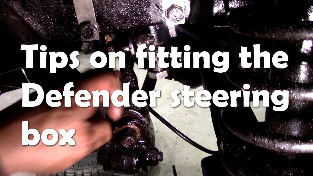 Adwest power steering box. Tips on refitting YouTube