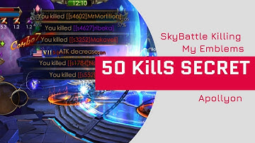 Legacy Of Discord - 50 Kills Secret of my SkyBattle - Apollyon