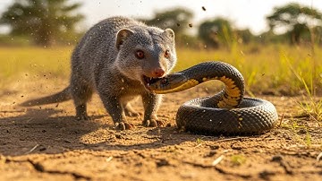 Mongoose vs King Cobra – The Speed That Outsmarts Venom