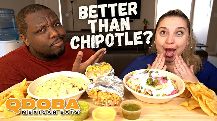 Eating QDOBA for the FIRST TIME! [Better Than Chipotle?]