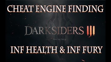 DARKSIDERS 3: Inf Health & Inf Fury | Finding Float Values By Scanning 4 Byte