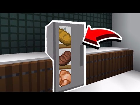 Video: How To Make A Fridge In Minecraft?