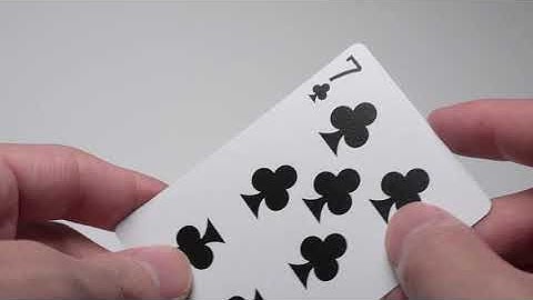 P10 Plastic Playing Card Stock
