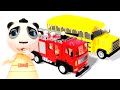 School Bus Story | Kids Safety Tips | Funny Cartoon Animaion for kids