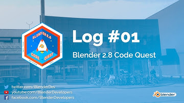 Code Quest Log #01 - Blender 2.8