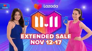 Lazada 11.11 Extended Sale (Nov 12 - 17) #lazada #lazadaphilippines #seventeenlazada