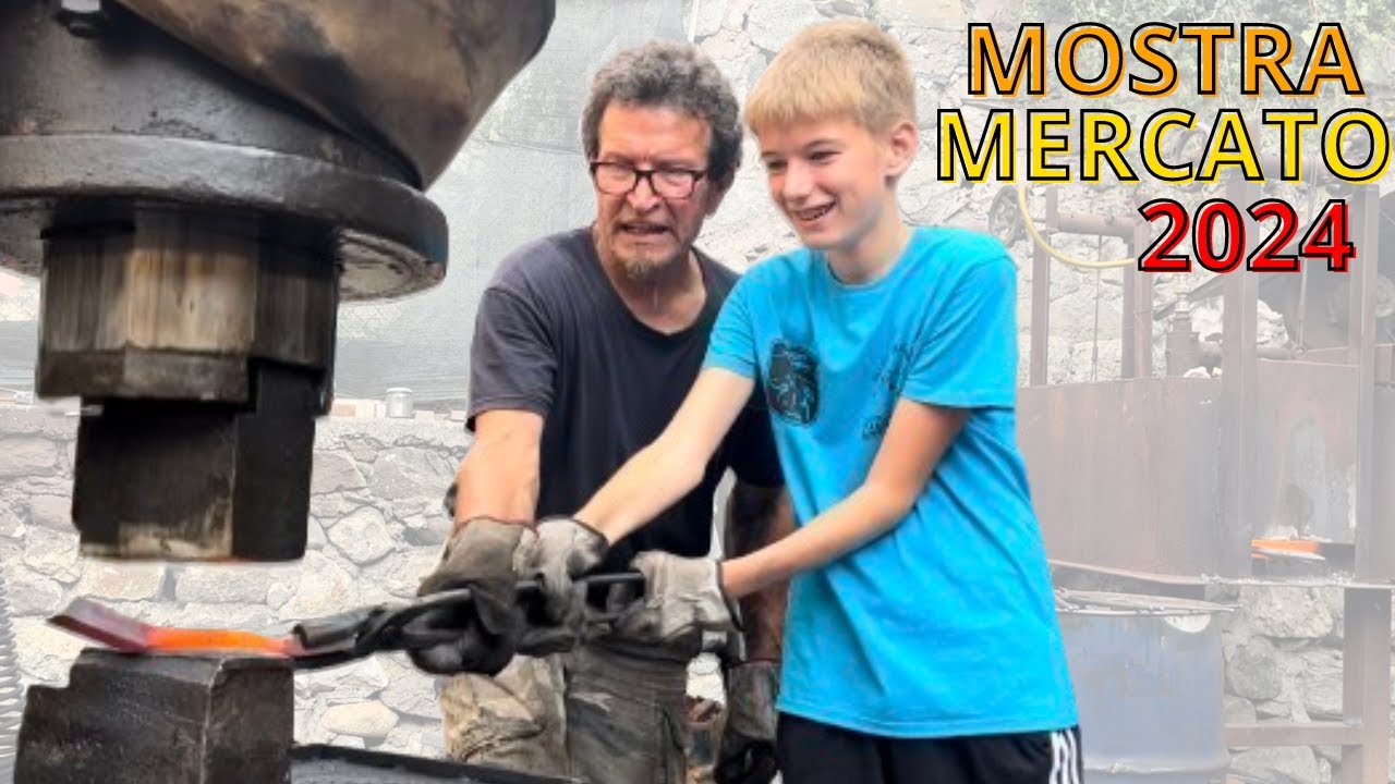 Ho FORGIATO il FERRO! ||| Mostra Mercato 2024 - Bienno