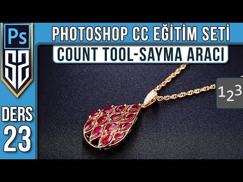 Video: Photoshop'ta sayma aracını nasıl kullanırım?