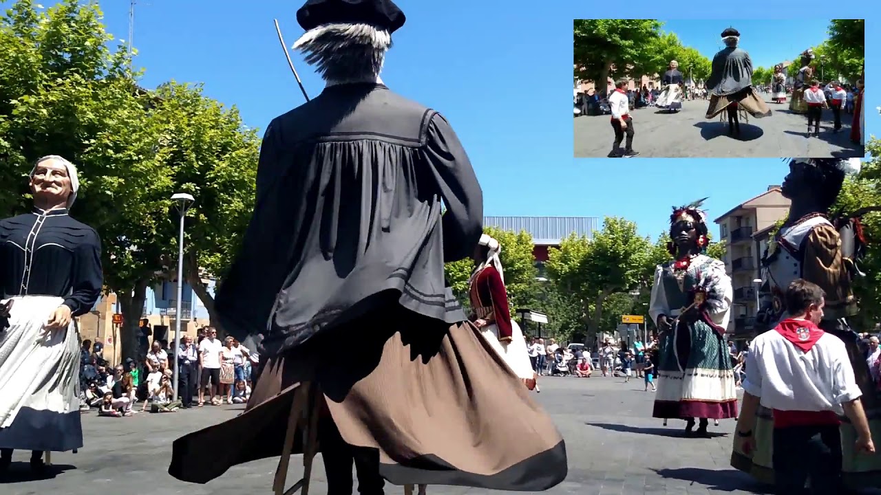 Gigantes de la Irungo Atsegina - Polonesa (con caída)