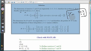 Matrix of Operations(العمليات على المصفوفات)