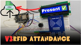 RFID tag attendance system With Nodemcu google spreadsheet || Send RFID data to google spread sheet