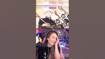 Je weet dat je WILT dat #Gojo dit ook bij jou doet 😏 #jujutsukaisen #jjk #reactie #trending