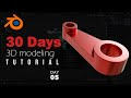 30 days modeling tutorial in blender  blender basics blender3d