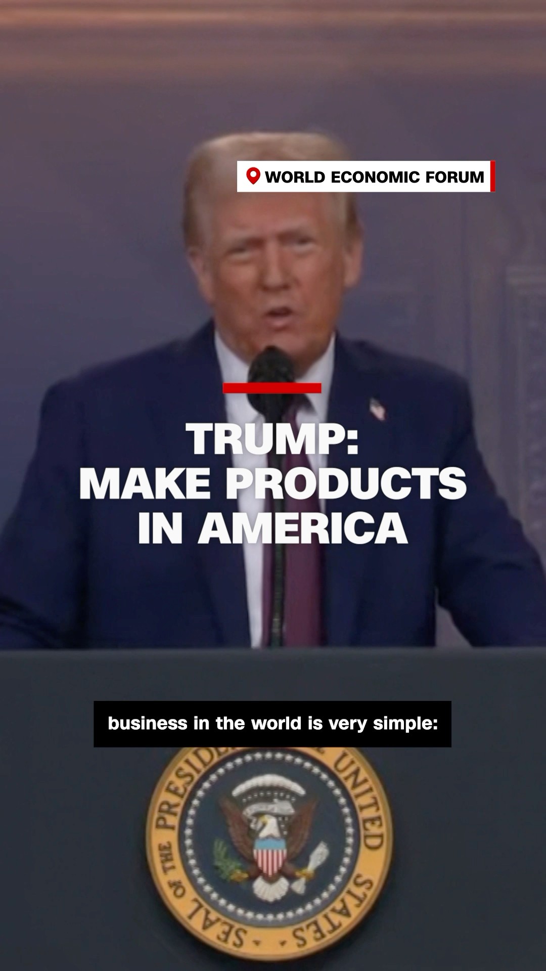 Trump: make products in America