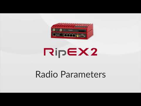 Video RipEX Tutorial - Radio Parameters - youtube