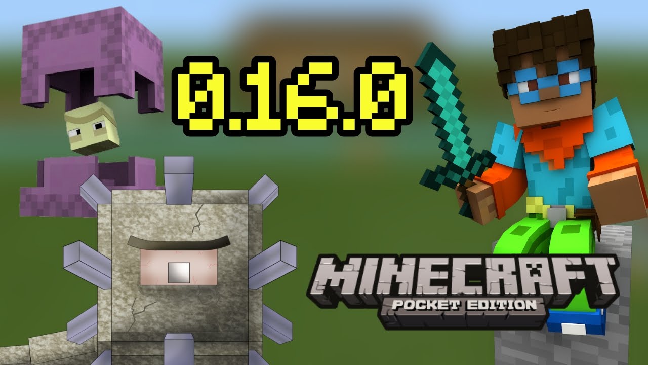 Minecraft Pe 0.16.0 Nueva version! Apk + Descarga! YouTube