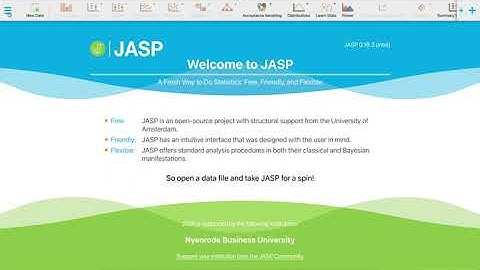 Statistics - Tests of Relationships - Chi-Square Test of Independence using JASP