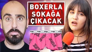 O MİNİK ETEK GİYERSE BEN DE BOXER GİYERİM ! -  Röportaj Trolleri #21